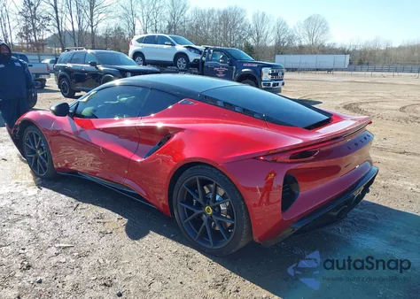 2025 Lotus Emira V6 z USA, uszkodzony, nr VIN SCCLEJAX0SHA10923